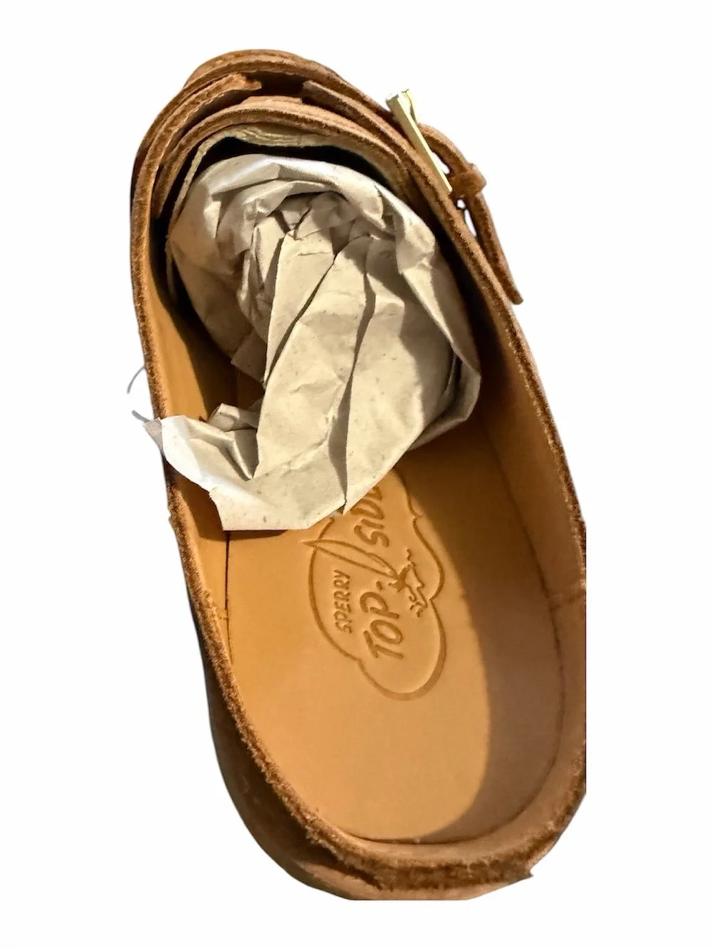 NIB Sperry Size 8 Captain Mule Tan/Bronzer  Clog